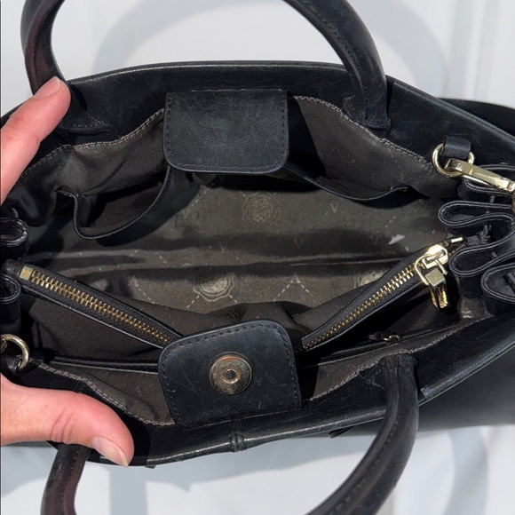 Vince Camuto Black Leather Bag - Picture 7 of 8
